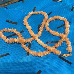 Natural Cornelian Necklace